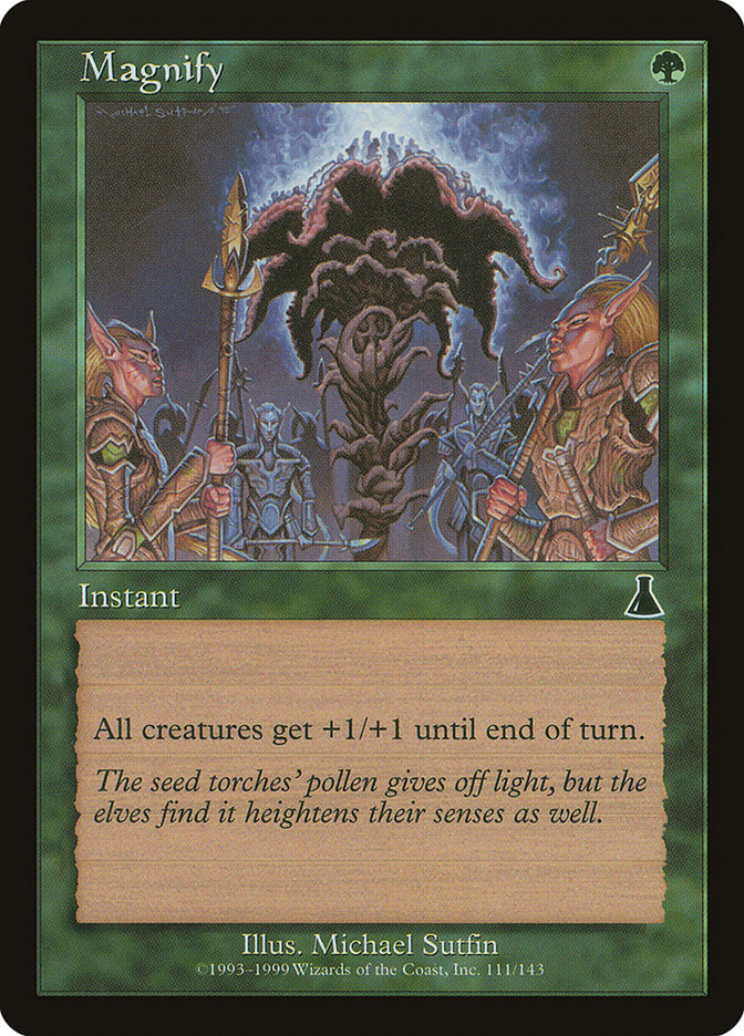 Magnify 111 (Urza's Destiny)  - Foil | Good Games Adelaide SA