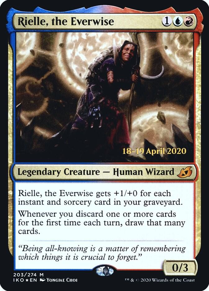 Rielle the Everwise 203 (Prerelease Cards)  - Foil | Good Games Adelaide SA