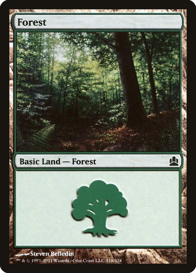 Forest (316) [Commander 2011] | Good Games Adelaide SA