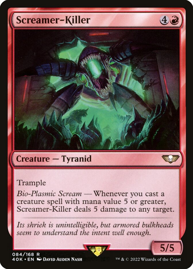 Screamer-Killer 84/617 (Universes Beyond: Warhammer 40,000)  | Good Games Adelaide SA