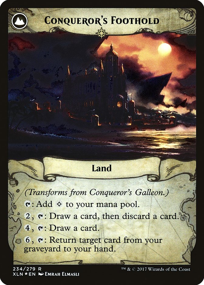 Conqueror's Galleon [Ixalan Promos] | Good Games Adelaide SA