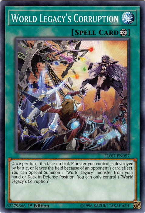 World Legacy's Corruption [FLOD-EN057] Common | Good Games Adelaide SA