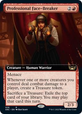 Professional Face Breaker Extended Art 426 (Streets of New Capenna)  - Foil | Good Games Adelaide SA