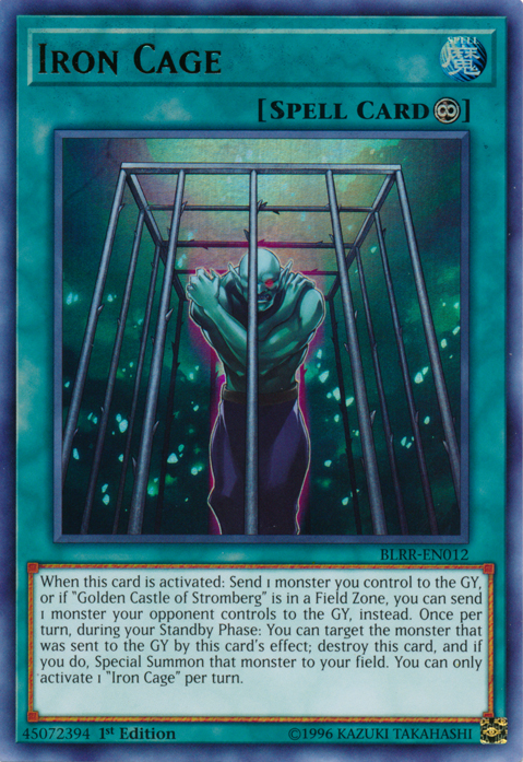 Iron Cage [BLRR-EN012] Ultra Rare | Good Games Adelaide SA