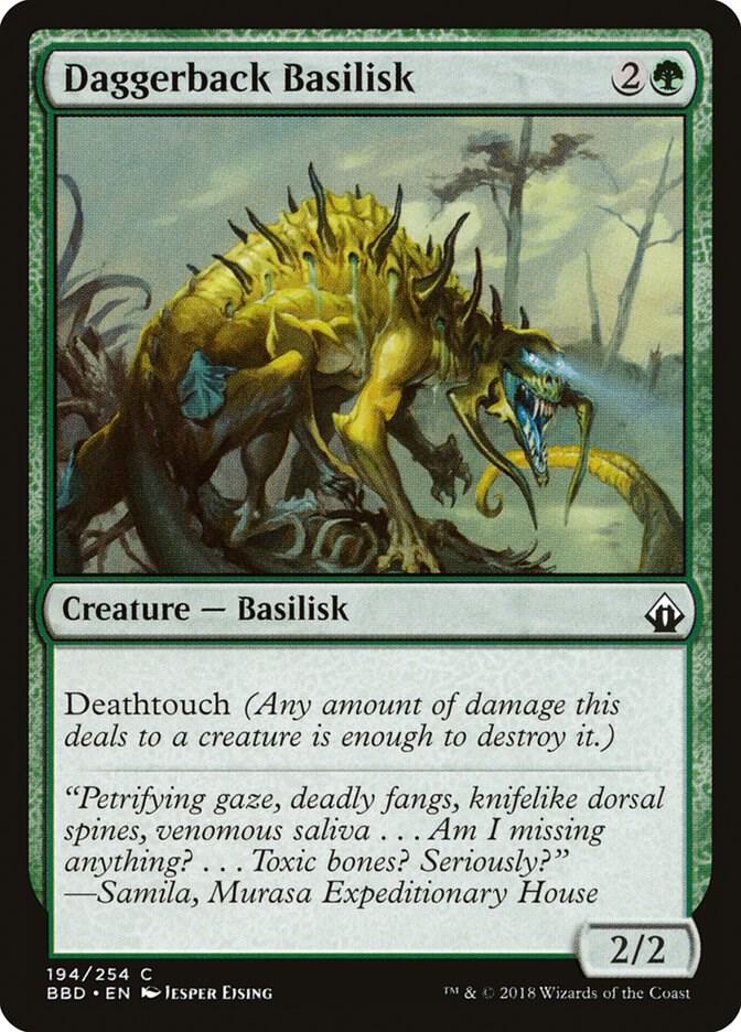 Daggerback Basilisk 194 (Battlebond)  - Foil | Good Games Adelaide SA