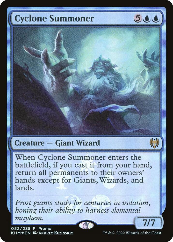 Cyclone Summoner 52 (Media Promos)  - Foil | Good Games Adelaide SA