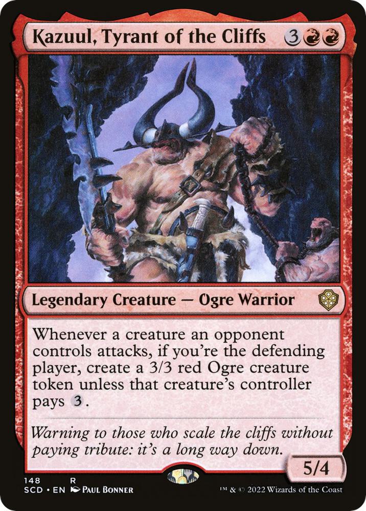 Kazuul, Tyrant of the Cliffs 148 (Starter Commander Decks)  | Good Games Adelaide SA