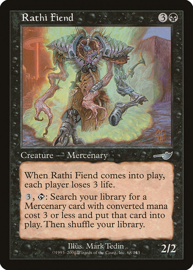 Rathi Fiend 68 (Nemesis)  | Good Games Adelaide SA