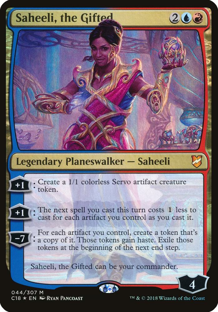 Saheeli, the Gifted 44 (Oversize Cards)  - Foil | Good Games Adelaide SA