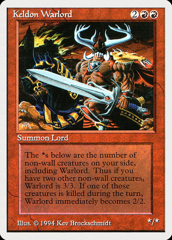 Keldon Warlord [Summer Magic / Edgar] | Good Games Adelaide SA