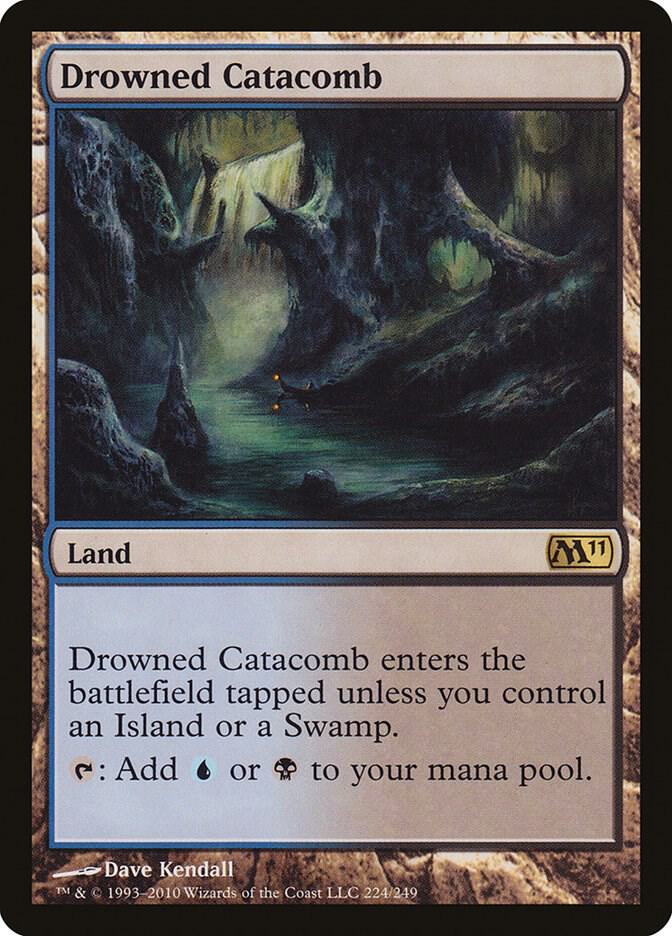 Drowned Catacomb 224 (Magic 2011 (M11))  - Foil | Good Games Adelaide SA