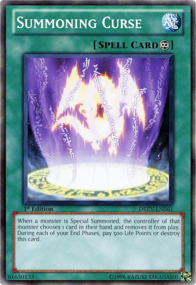 Summoning Curse [DREV-EN061] Common | Good Games Adelaide SA