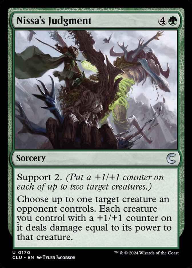 Nissa's Judgment 170 (Ravnica: Clue Edition)  | Good Games Adelaide SA