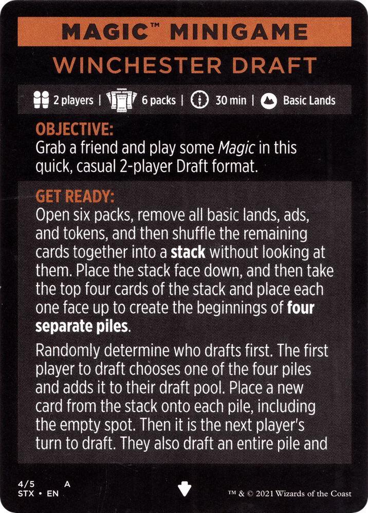 Magic Minigame Winchester Draft 1 (Strixhaven: School of Mages)  | Good Games Adelaide SA