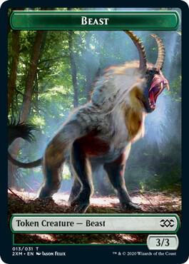Beast // Thopter 13 // 26 (Double Masters)  - Foil | Good Games Adelaide SA