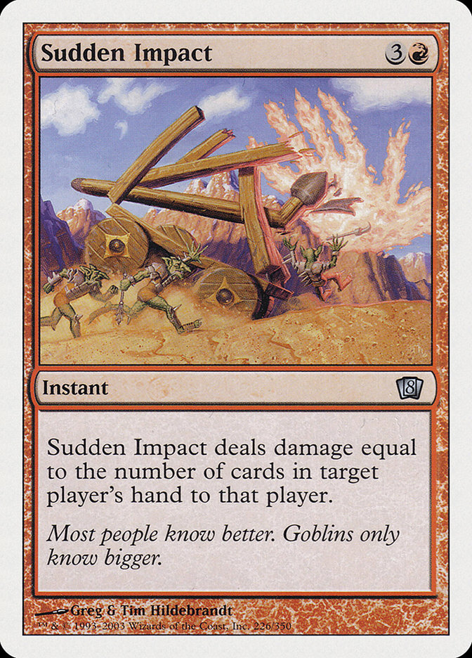 Sudden Impact [Eighth Edition] | Good Games Adelaide SA
