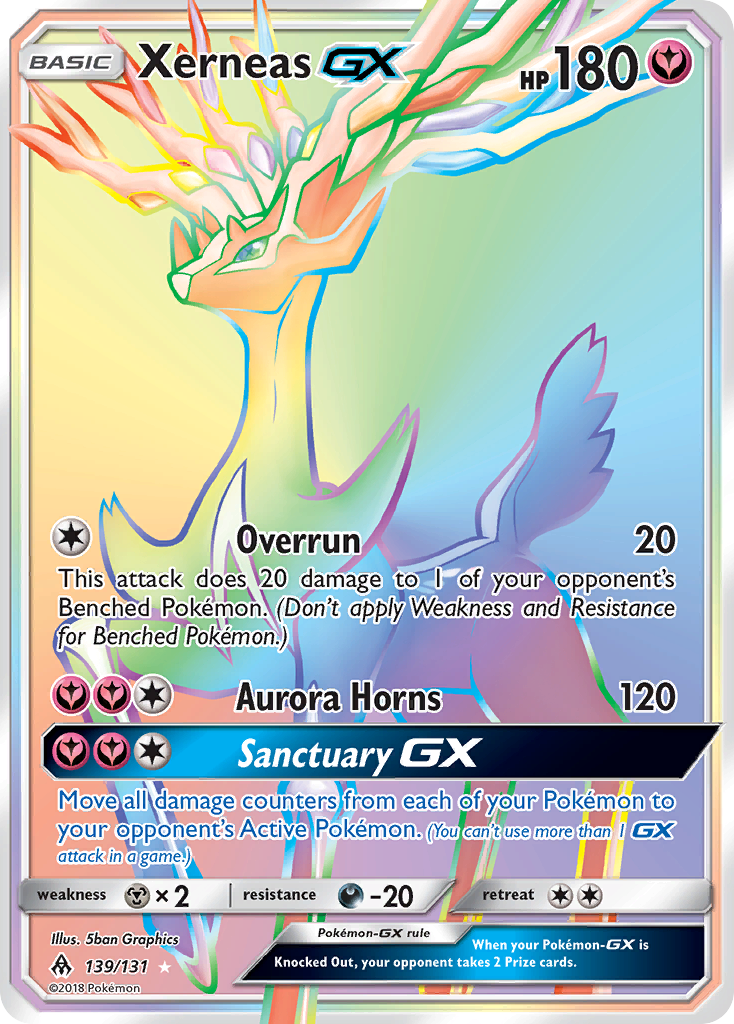 Xerneas GX (139/131) [Sun & Moon: Forbidden Light] | Good Games Adelaide SA