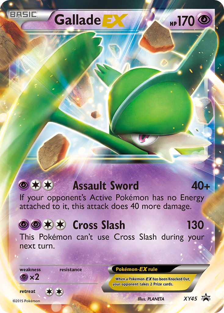 Gallade EX (XY45) [XY: Black Star Promos] | Good Games Adelaide SA