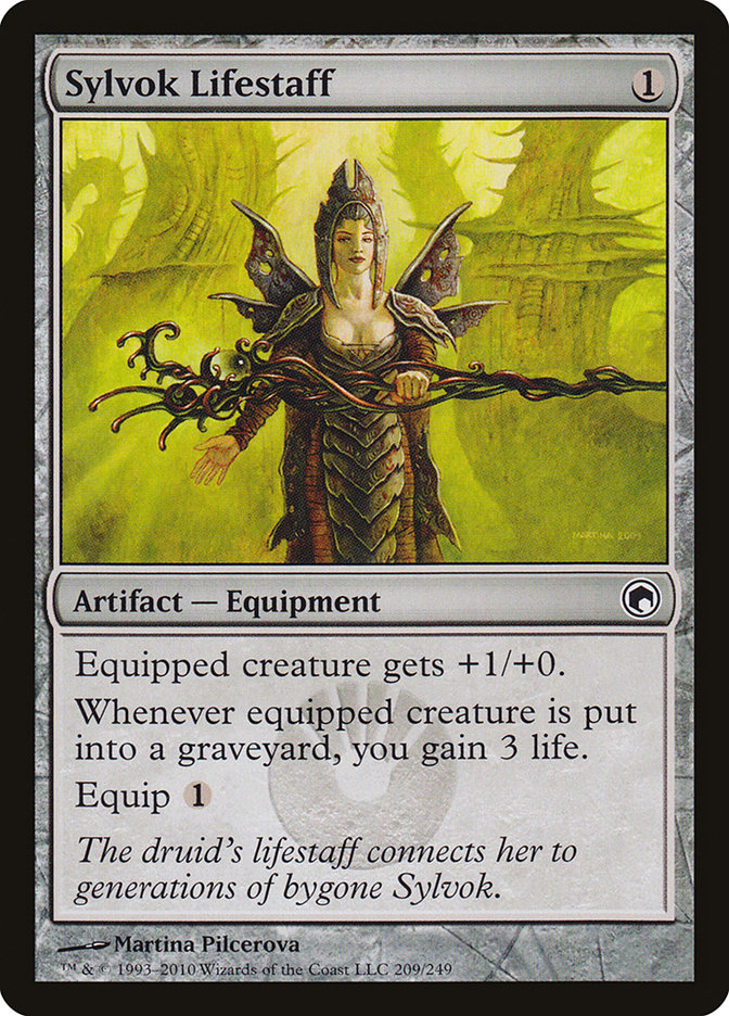 Sylvok Lifestaff 209 (Scars of Mirrodin)  | Good Games Adelaide SA