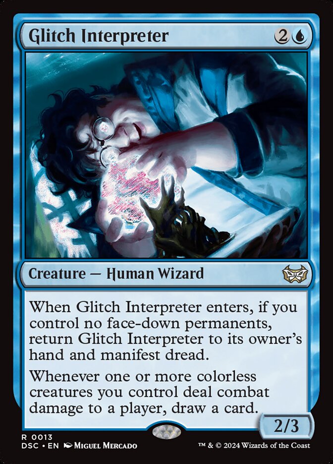 Glitch Interpreter 13 (Commander: Duskmourn: House of Horror)  | Good Games Adelaide SA