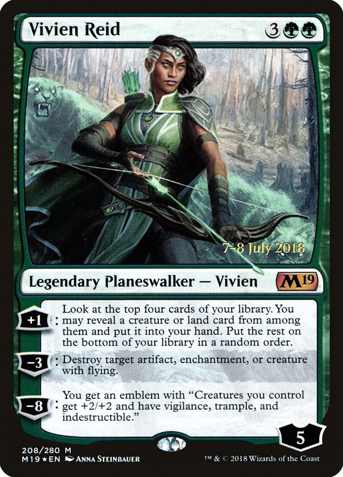 Vivien Reid 208 (Prerelease Cards)  - Foil | Good Games Adelaide SA