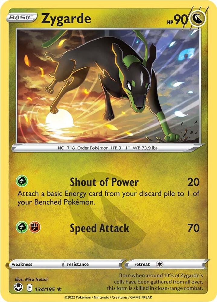 Zygarde 134/195 (SWSH12: Silver Tempest)  | Good Games Adelaide SA