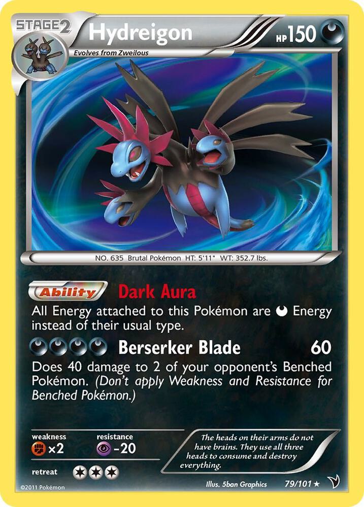 Hydreigon 79/101 (Noble Victories)  - Reverse Holofoil | Good Games Adelaide SA