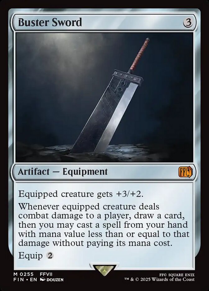 Buster Sword 255 (FINAL FANTASY)  | Good Games Adelaide SA