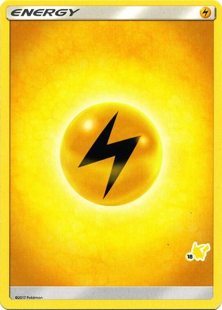 Lightning Energy (Pikachu Stamp #18) [Battle Academy 2020] | Good Games Adelaide SA
