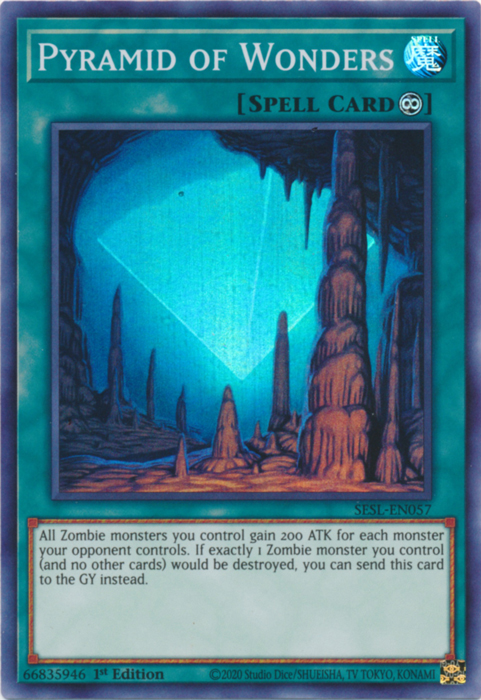 Pyramid of Wonders [SESL-EN057] Super Rare | Good Games Adelaide SA