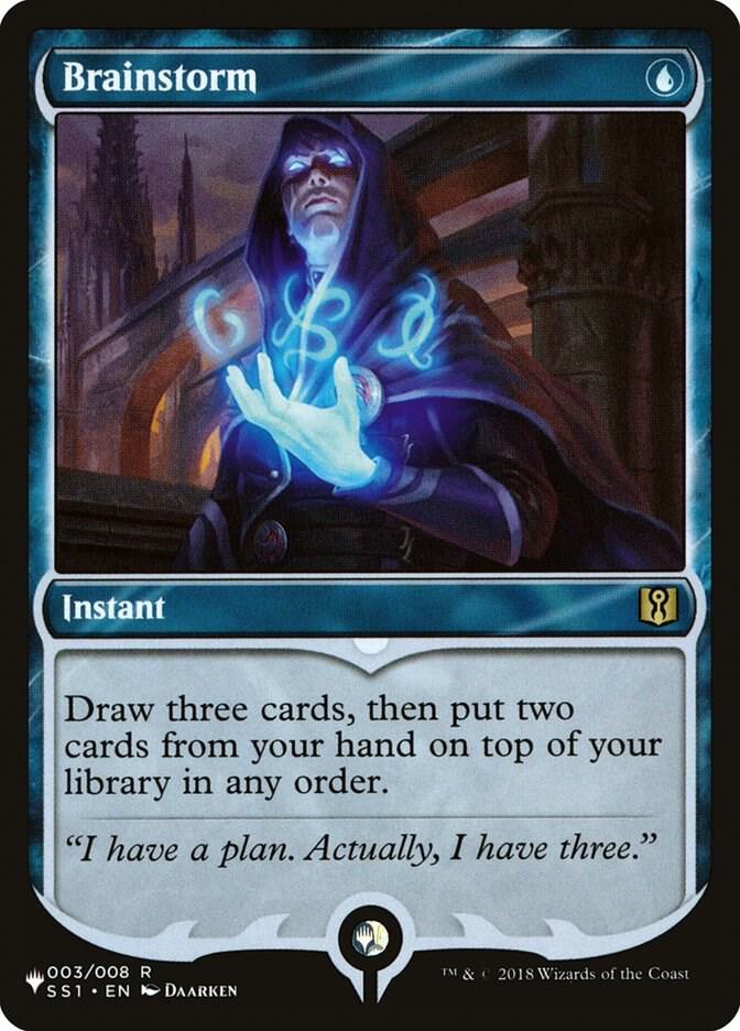 Brainstorm SS1 003/008 (The List Reprints)  | Good Games Adelaide SA