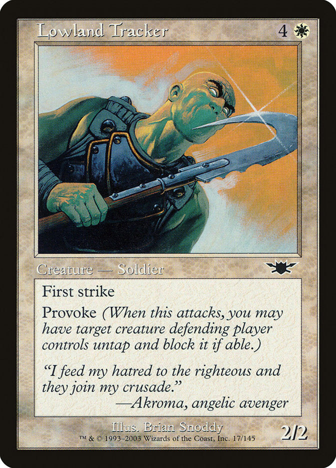 Lowland Tracker 17 (Legions)  - Foil | Good Games Adelaide SA