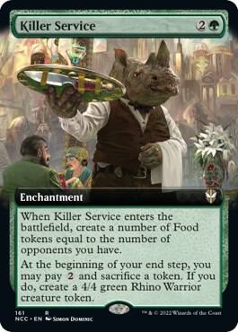 Killer Service Extended Art 161 (Commander: Streets of New Capenna)  | Good Games Adelaide SA