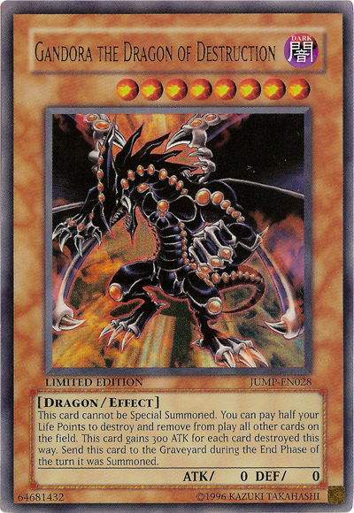 Gandora the Dragon of Destruction [JUMP-EN028] Ultra Rare | Good Games Adelaide SA