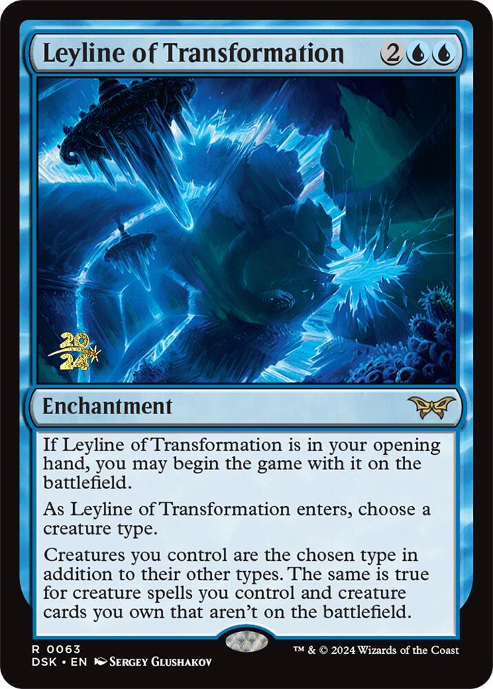 Leyline of Transformation 63 (Prerelease Cards)  - Foil | Good Games Adelaide SA