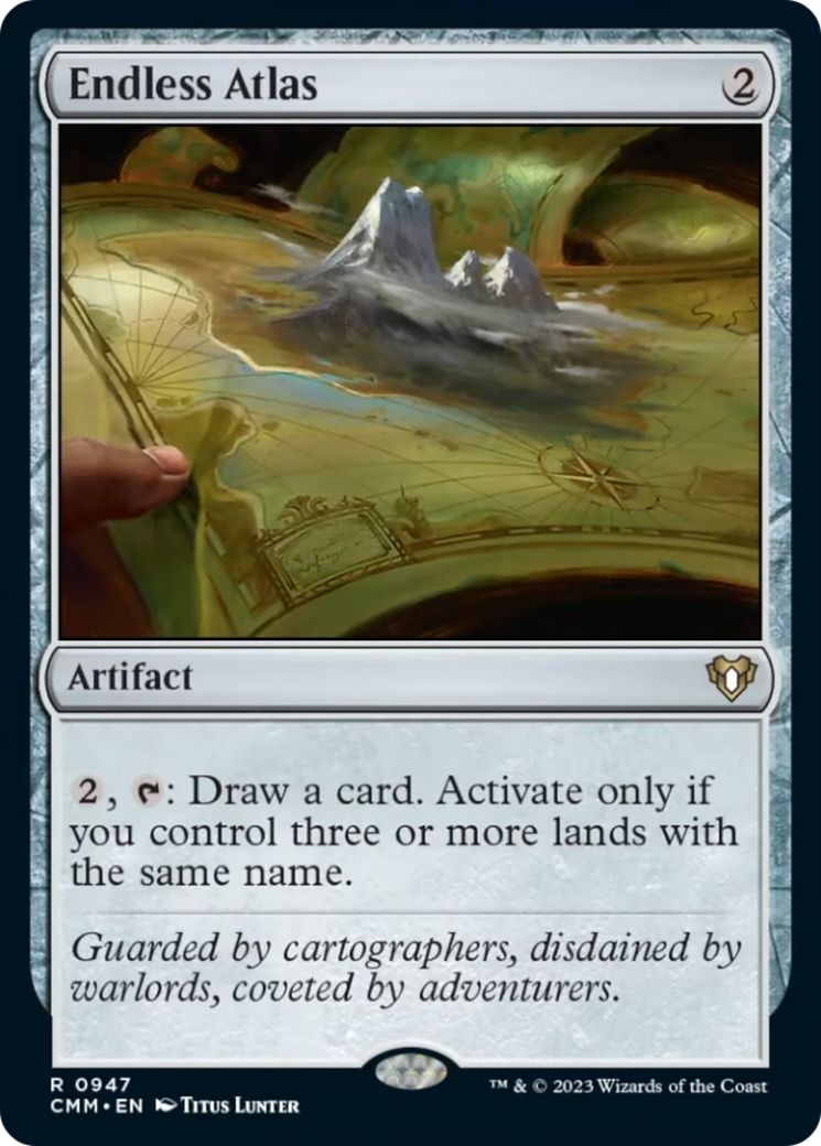 Endless Atlas [Commander Masters] | Good Games Adelaide SA
