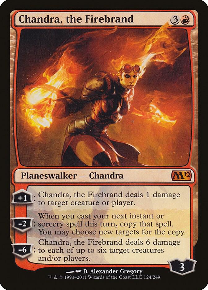 Chandra, the Firebrand 124 (Magic 2012 (M12))  - Foil | Good Games Adelaide SA