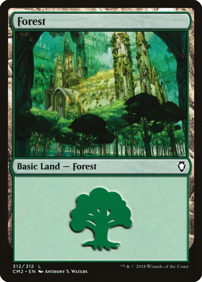 Forest (312) [Commander Anthology Volume II] | Good Games Adelaide SA