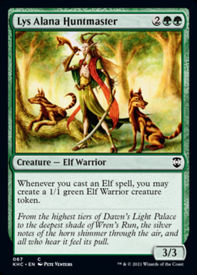 Lys Alana Huntmaster [Kaldheim Commander] | Good Games Adelaide SA