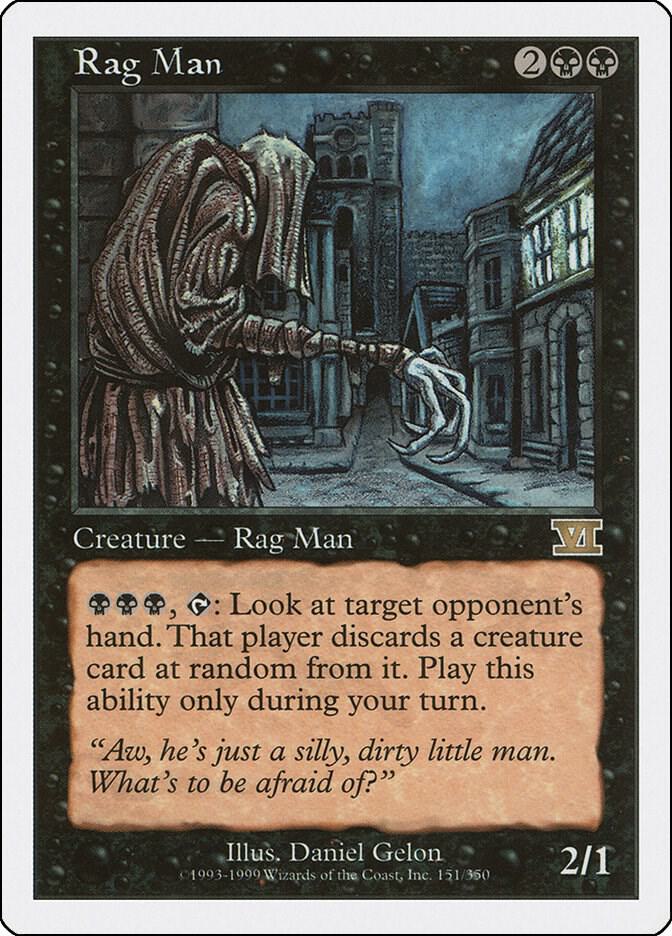 Rag Man 151 (Classic Sixth Edition)  | Good Games Adelaide SA