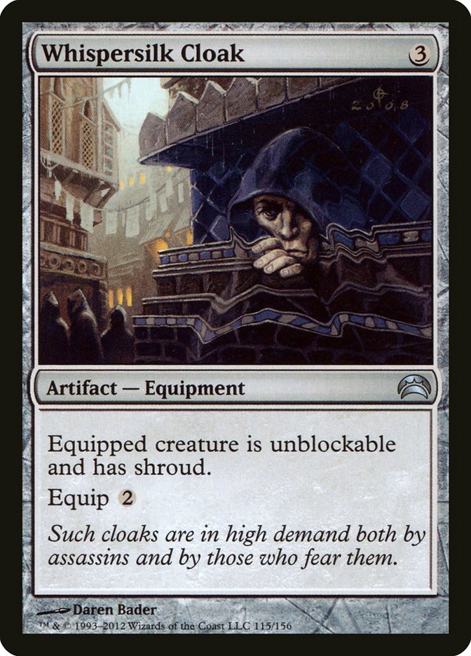 Whispersilk Cloak [Planechase 2012] | Good Games Adelaide SA