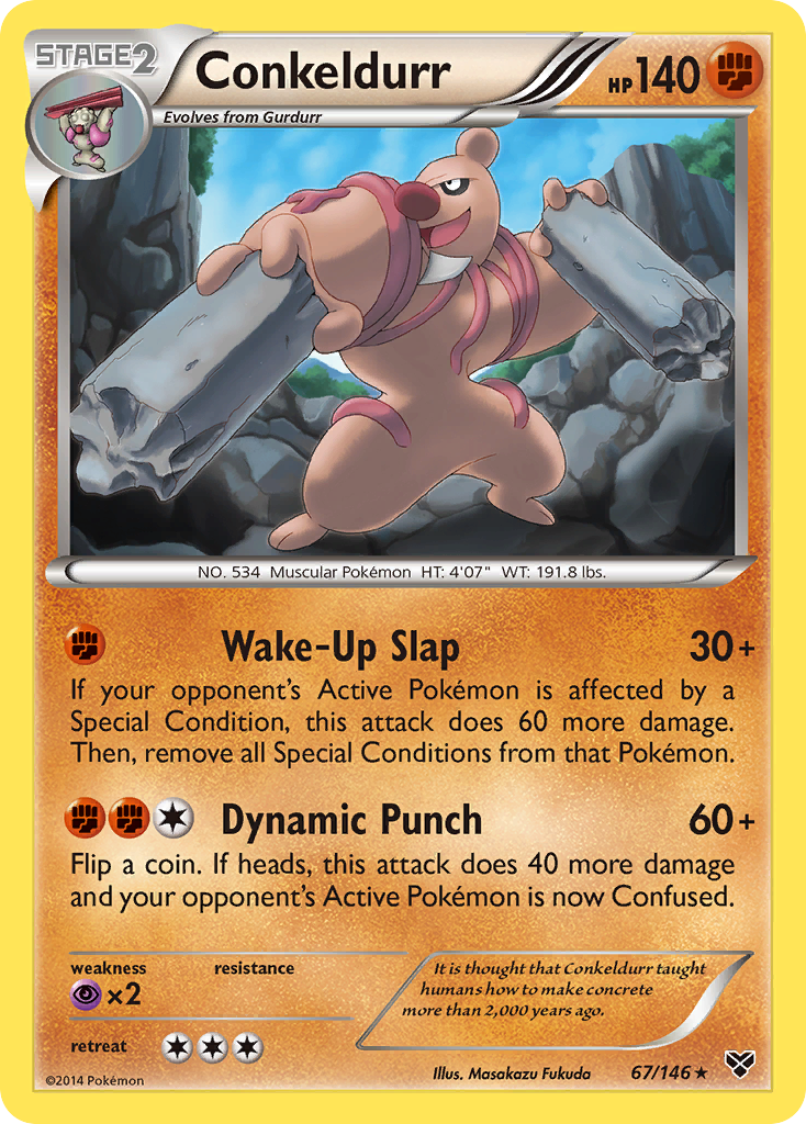 Conkeldurr (67/146) [XY: Base Set] | Good Games Adelaide SA