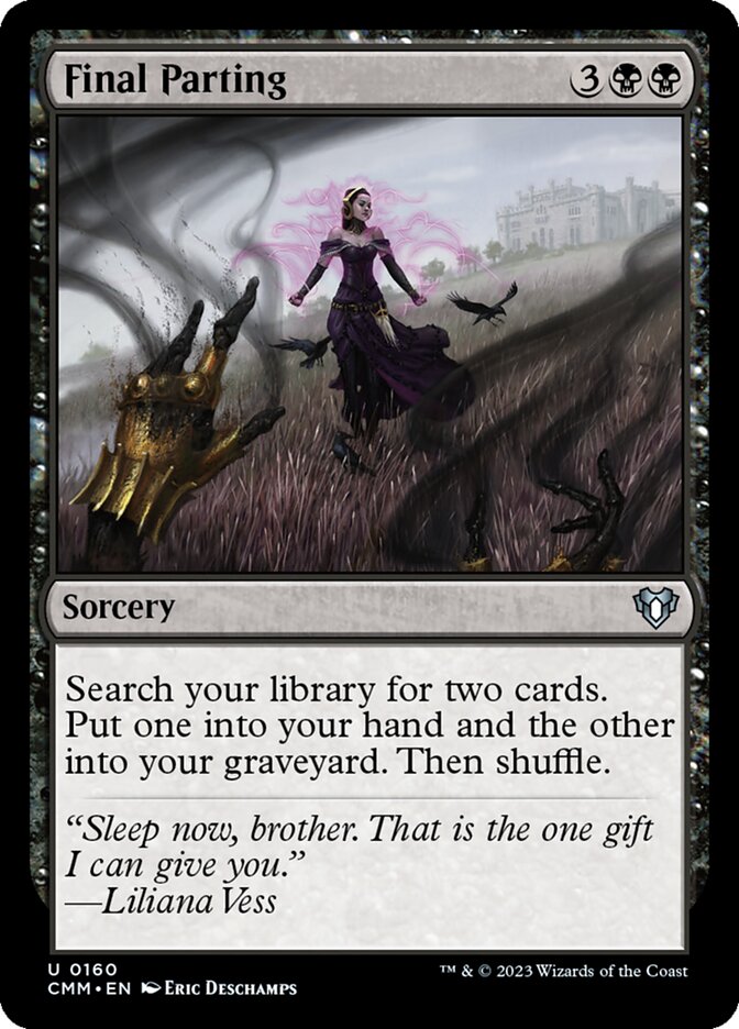Final Parting 160 (Commander Masters)  - Foil | Good Games Adelaide SA
