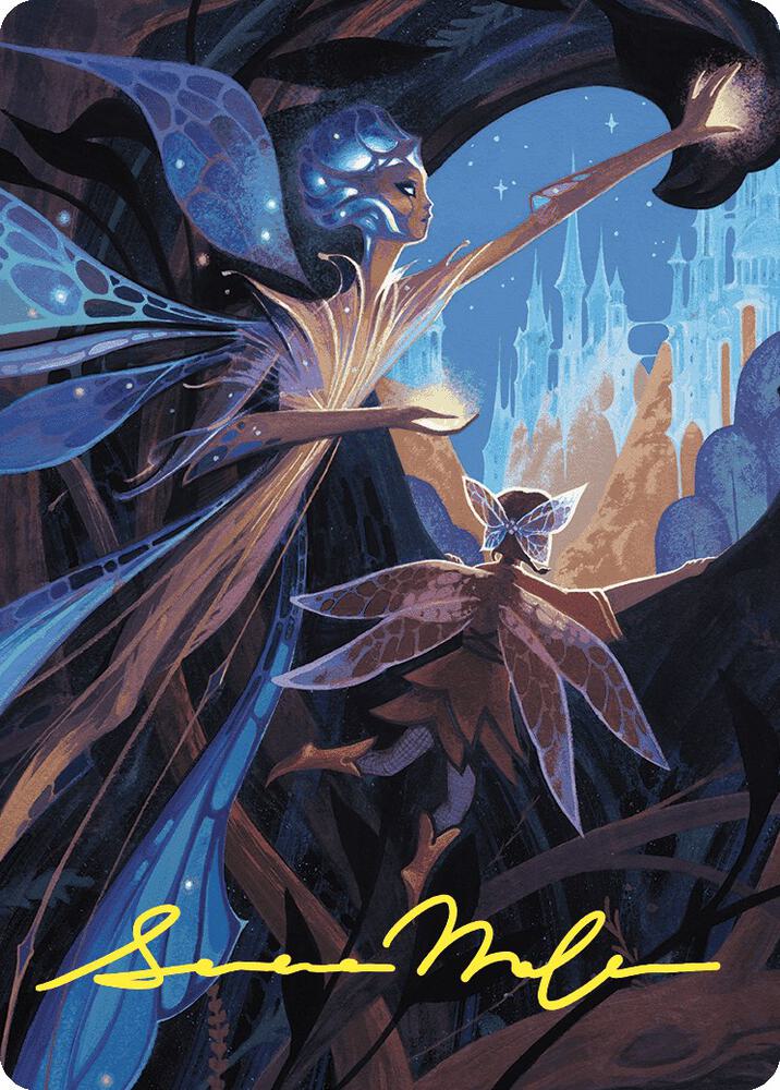 Kindred Discovery Art Card Gold Stamped Signature 67 (Art Series: Wilds of Eldraine)  | Good Games Adelaide SA