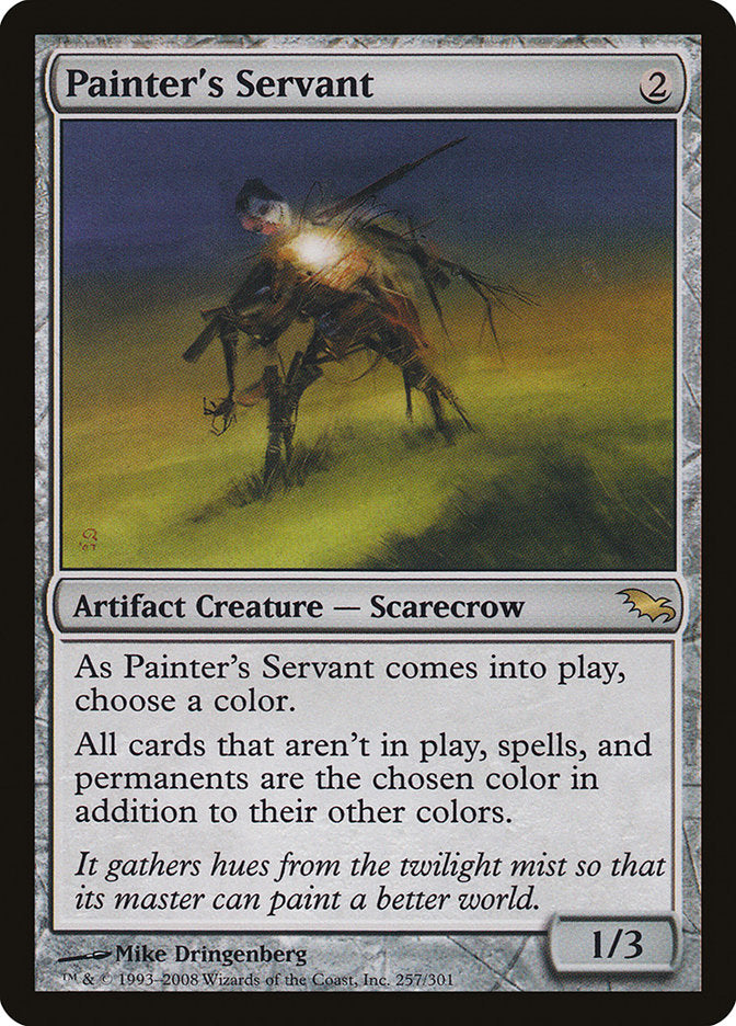 Painter's Servant 257 (Shadowmoor)  - Foil | Good Games Adelaide SA