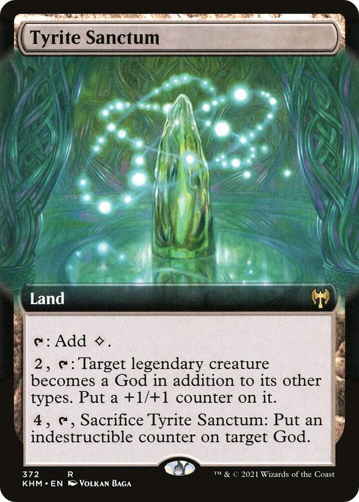 Tyrite Sanctum 372 (Kaldheim)  - Extended Art | Good Games Adelaide SA