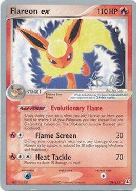 Flareon ex (108/113) (Eeveelutions - Jimmy Ballard) [World Championships 2006] | Good Games Adelaide SA