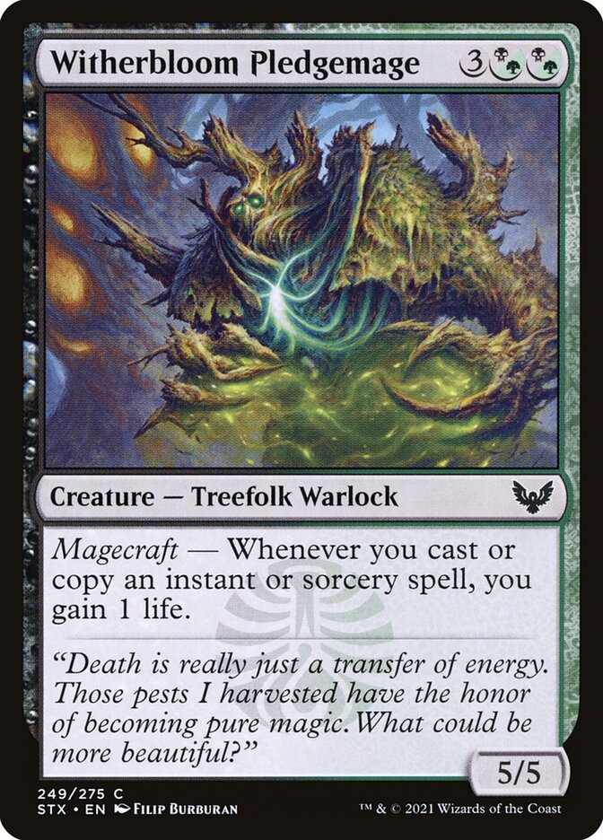 Witherbloom Pledgemage 249 (Strixhaven: School of Mages)  - Foil | Good Games Adelaide SA
