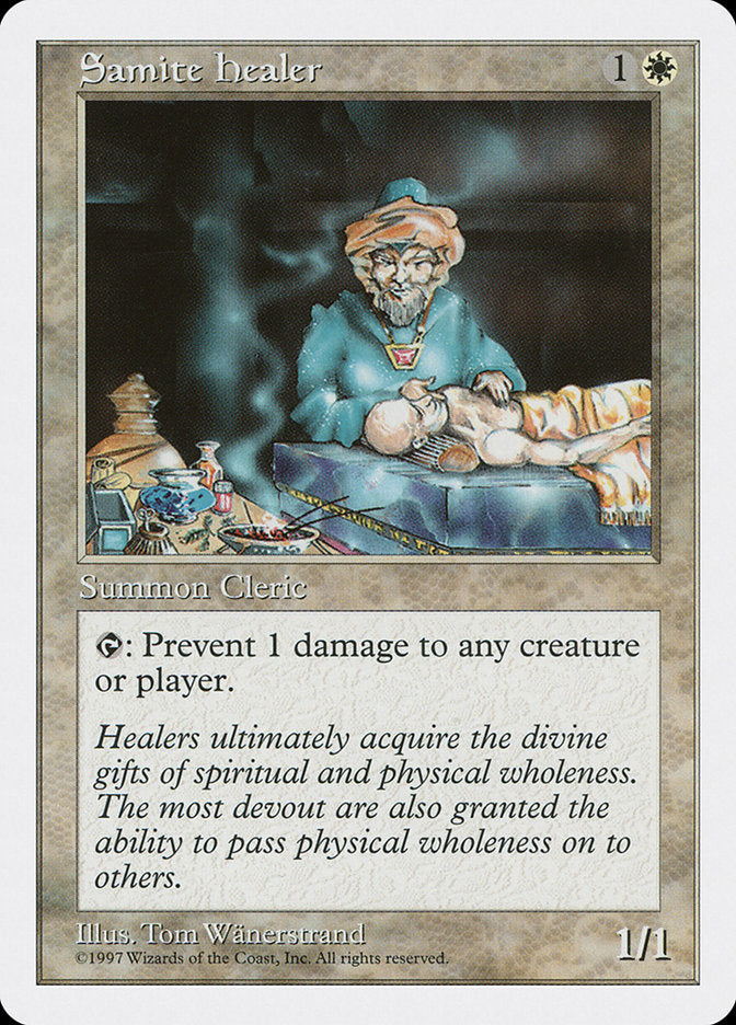 Samite Healer [Fifth Edition] | Good Games Adelaide SA