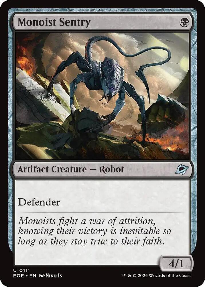Monoist Sentry 111 (Edge of Eternities)  | Good Games Adelaide SA